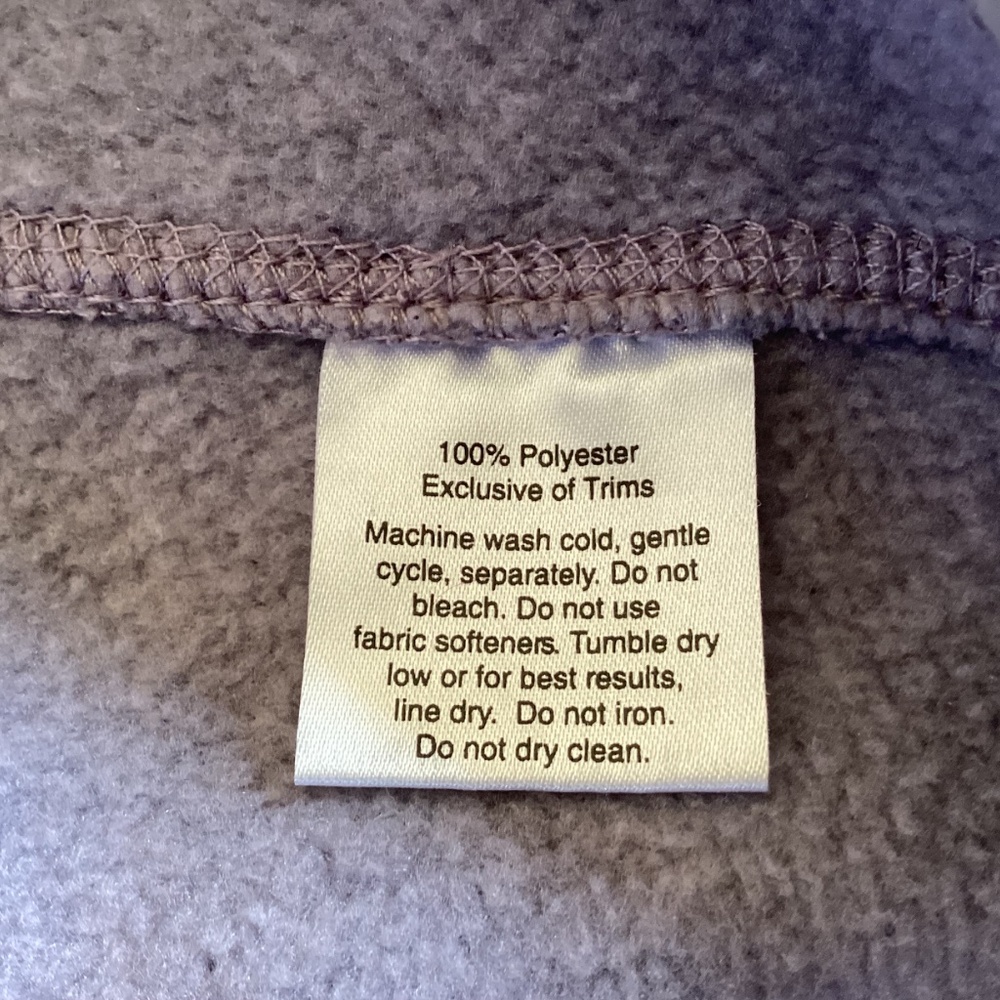 Eddie Bauer Lavender Purple Wine Stretch Long Sleeve Full Zipp - Picture 6 of 7